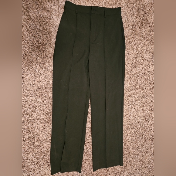 Women's Pull & Bear Black Formal Pants NWT - Picture 2 of 5